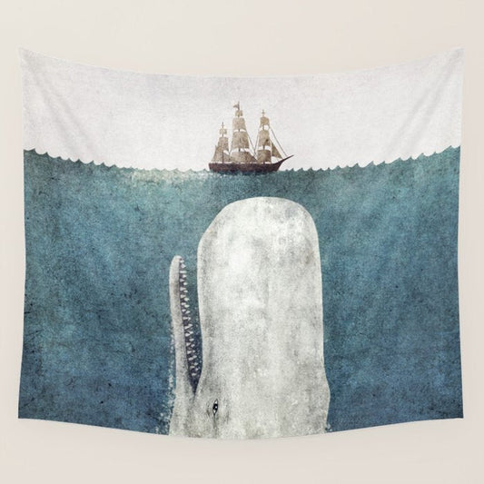 The White Whale Wall Tapestry Gallery Image 2
