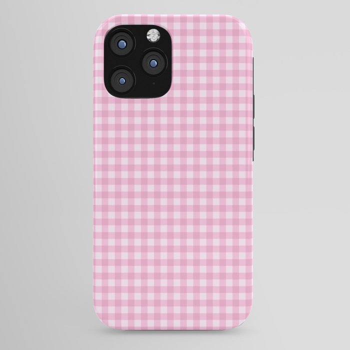 Gingham Plaid Pattern - Pastel Pink iPhone Case Gallery Image 44