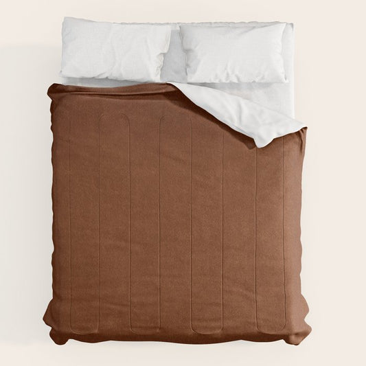 Rust Velvet Comforter Gallery Image 2