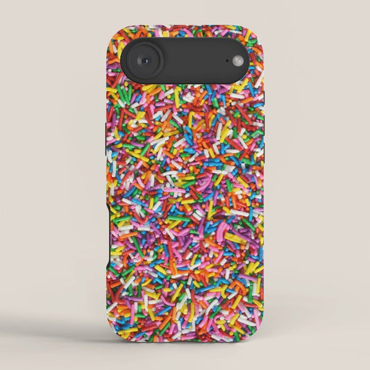 Rainbow Sprinkles Sweet Candy Colorful iPhone Case Gallery Image 2