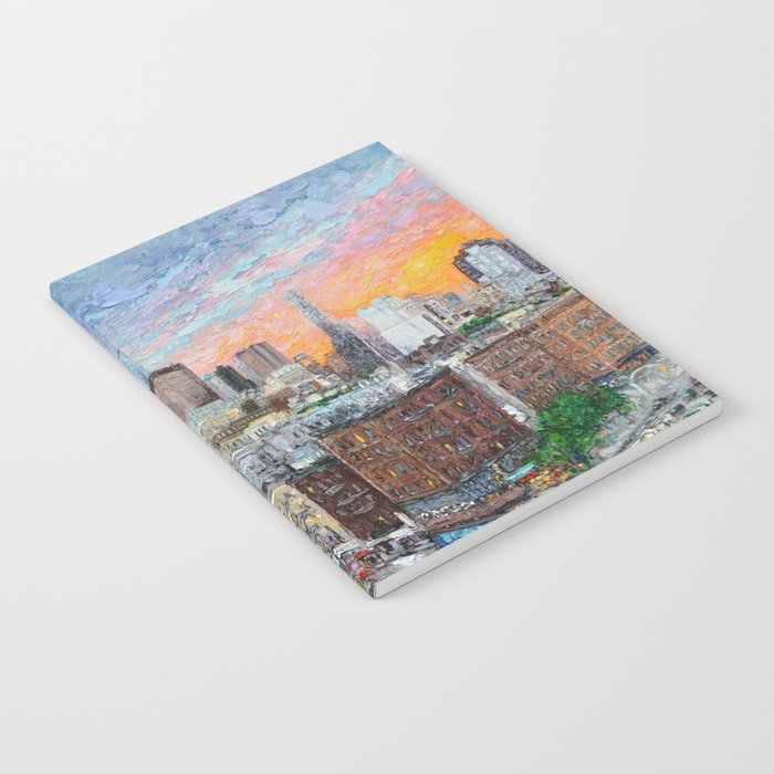 Sunset on Empire City Notebook Gallery Image 1