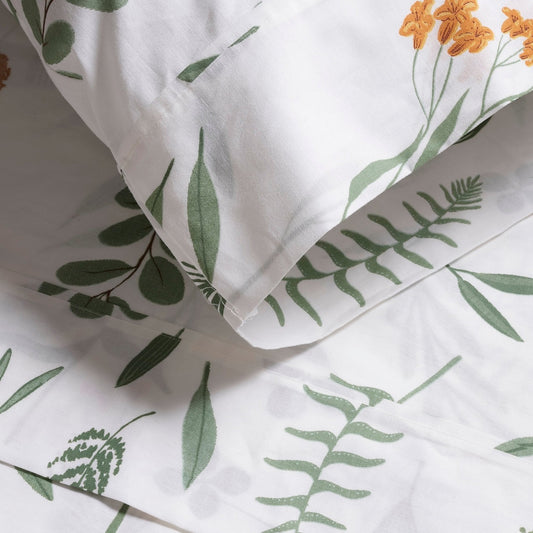 Botanica Brushed Cotton Sheet Set