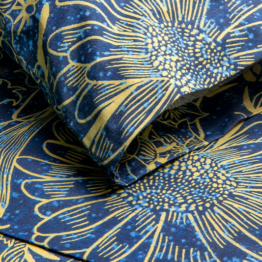 Nocturnal Meadow Brushed Cotton Sheet Set