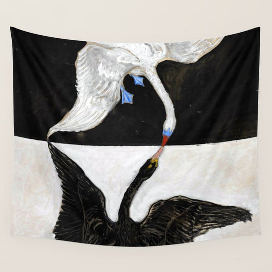 Hilma af Klint The Swan Wall Tapestry Gallery Image 2