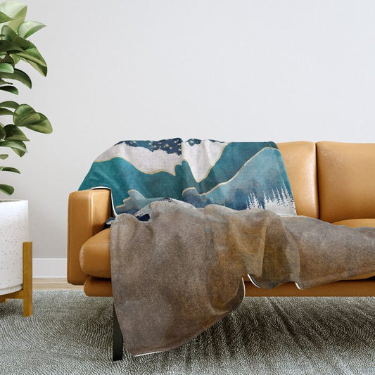 Late Winter Throw Blanket Gallery Image 2