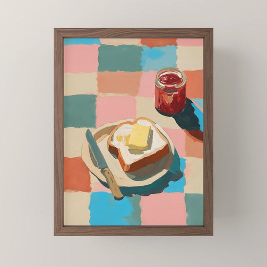 Morning Toast Mini Art Print Gallery Image 2