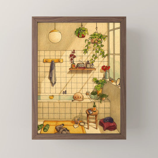 Bathroom Mini Art Print Gallery Image 2