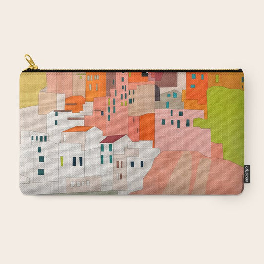 cinque terre Carry All Pouch Gallery Image 2