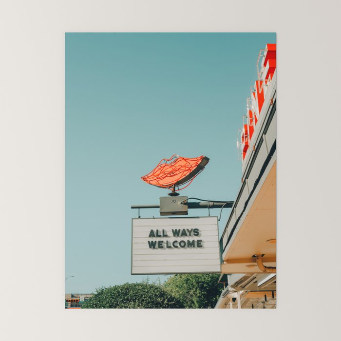 All Ways Welcome Vertical Print Mini Art Print Gallery Image 6
