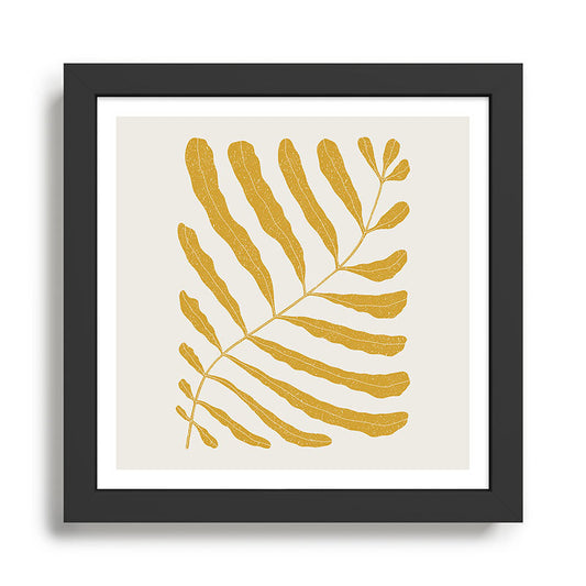 Yellow Plant Framed Art Print Gallery Image 2