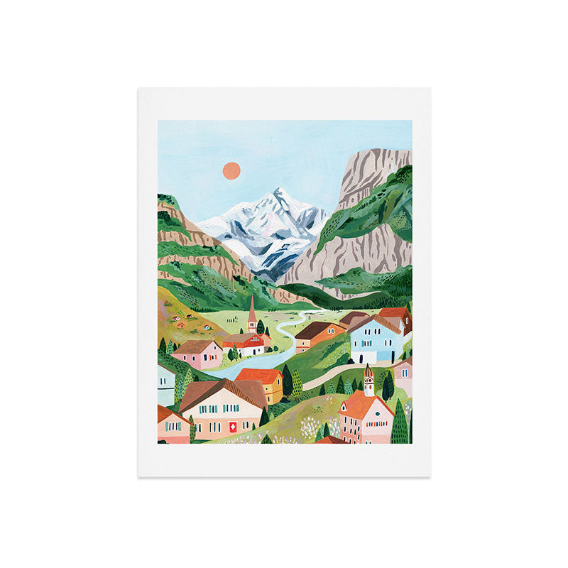 Grindelwald Switzerland Art Print Gallery Image 7