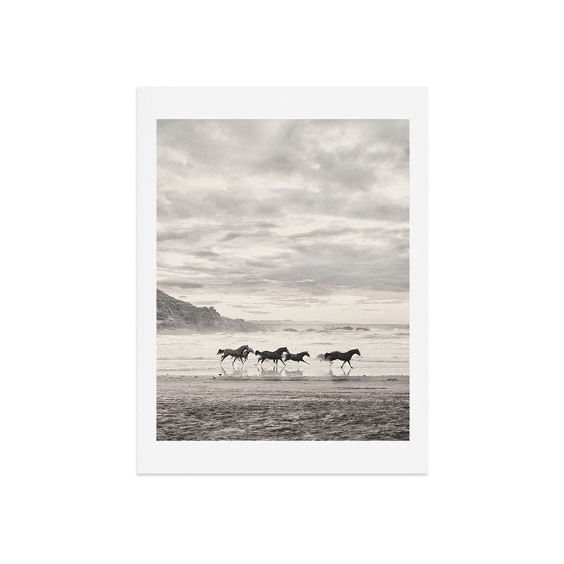 Horses on the Beach Art Print Gallery Image 7