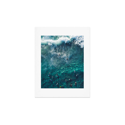 Surfing in the Ocean 2 Art Print Gallery Image 2