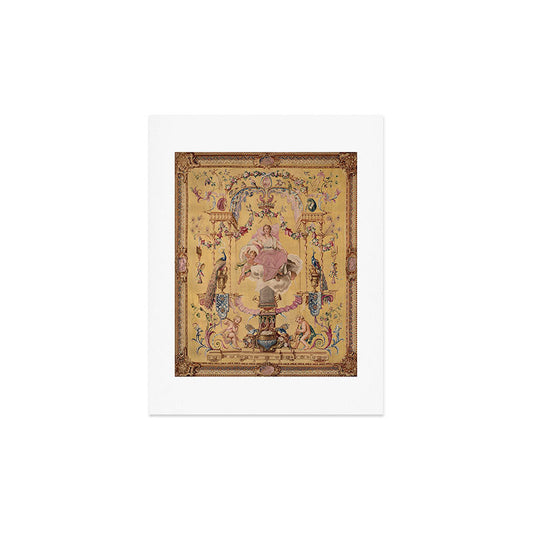 Antique 18th Century 'Portal of the Gods' French Gobelin Tapestry Art Print Gallery Image 2