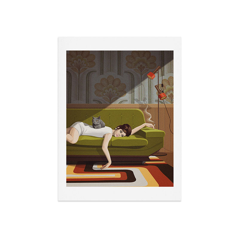 Waiting Game Art Print Gallery Image 7