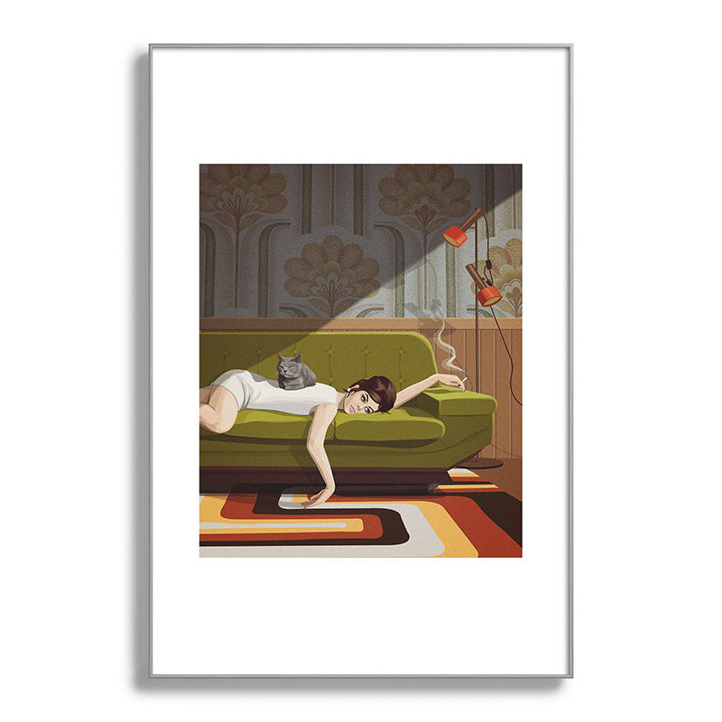 Waiting Game Framed Art Print Gallery Image 101