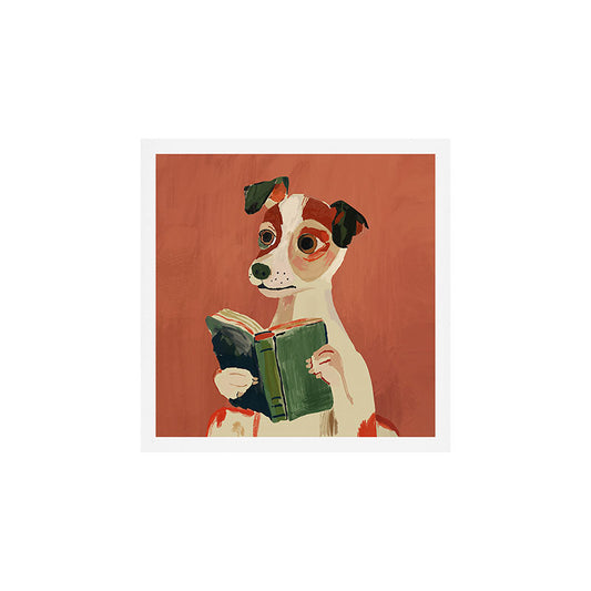 The Bookish Dog Art Print Gallery Image 2