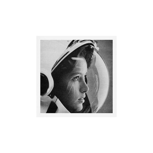 NASA Astronaut, Anna Fisher, black and white photograph Art Print Gallery Image 2