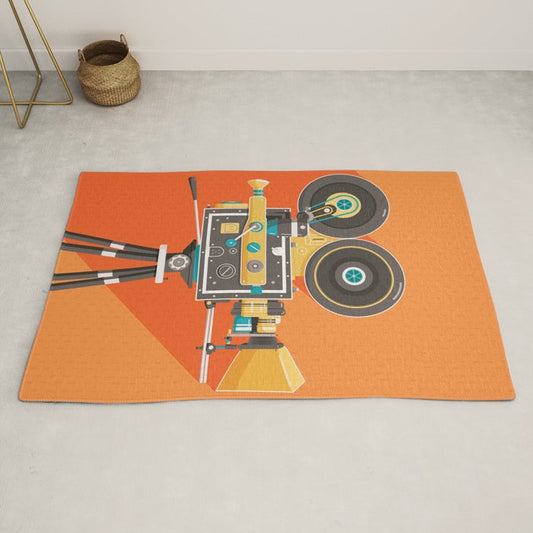Cine Orange Lens Rug Gallery Image 2