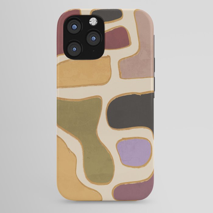 Modern Abstract Minimal Shapes 123 iPhone Case Gallery Image 44
