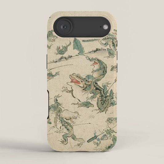 Battle of the Frogs iPhone Case Gallery Image 2
