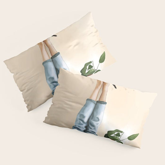 Paws and Prose Pillow Sham Gallery Image 2