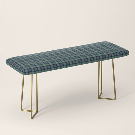 Clan Mackenzie Ancient Tartan Bench Gallery Image 2