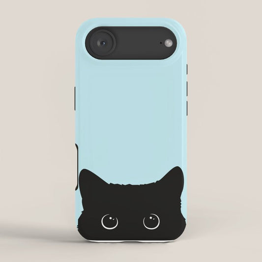 Black cat I iPhone Case Gallery Image 2