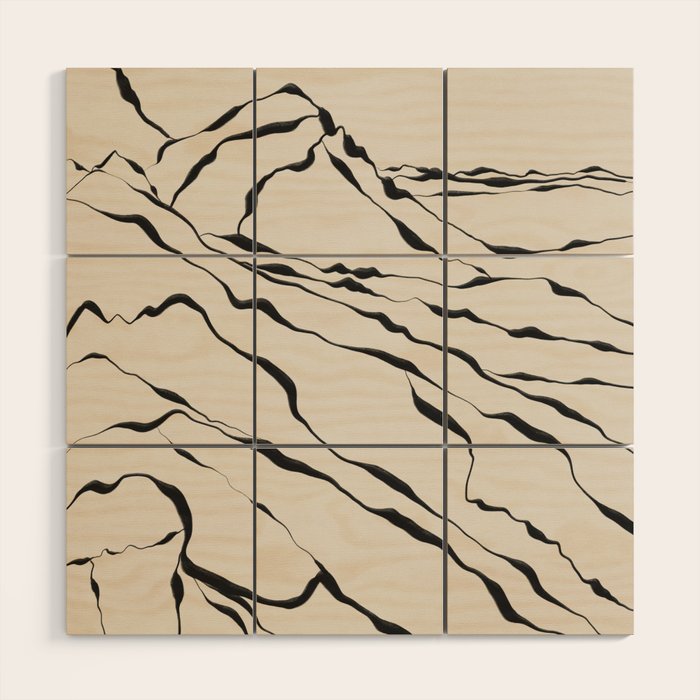 Mountain know the secret III Wood Wall Art Gallery Image 3