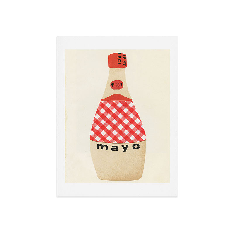 Mayonnaise Art Print Gallery Image 7