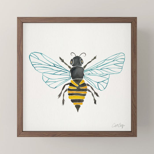 Honey Bee Mini Art Print Gallery Image 2