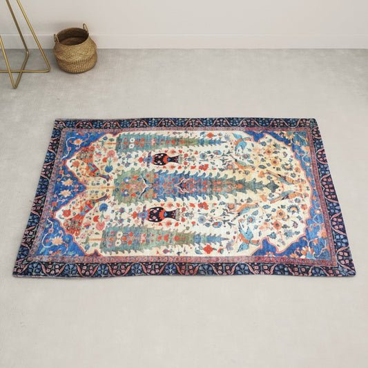 Kerman 19th Century Prayer Rug Print Rug Gallery Image 2
