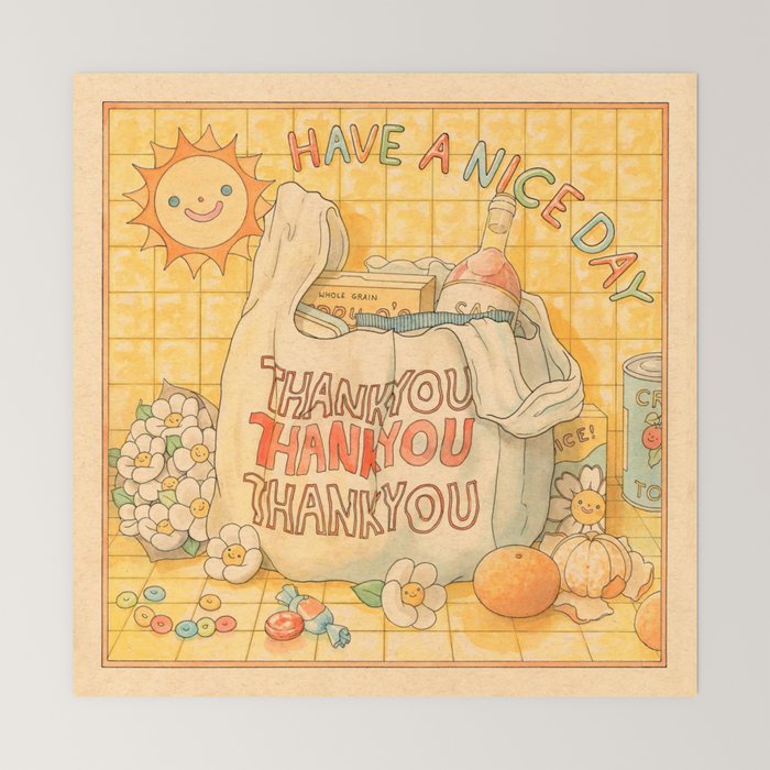 Have a Nice Day Mini Art Print Gallery Image 6