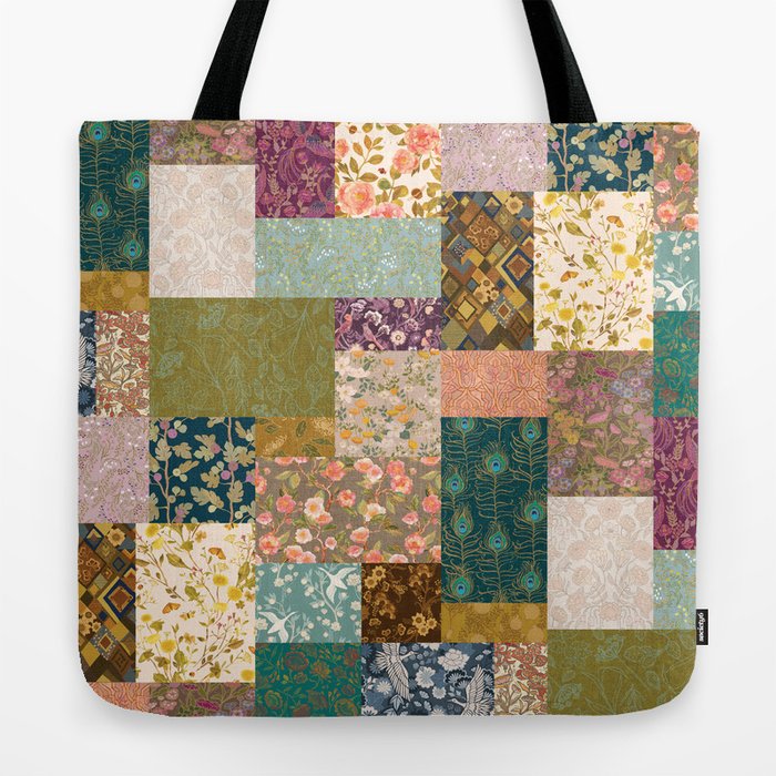 Pashmina Patchwork Tote Bag Gallery Image 2