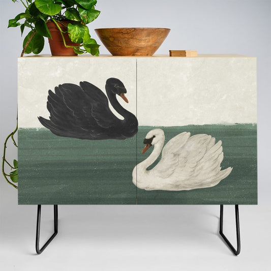 Black Swan White Swan Credenza Gallery Image 2