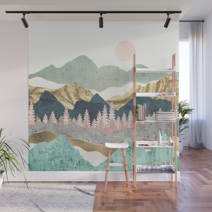 Summer Vista Wall Mural Gallery Image 1