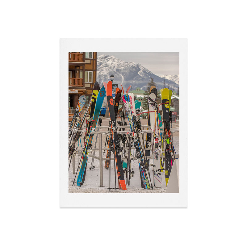 Ski Day Art Print Gallery Image 7