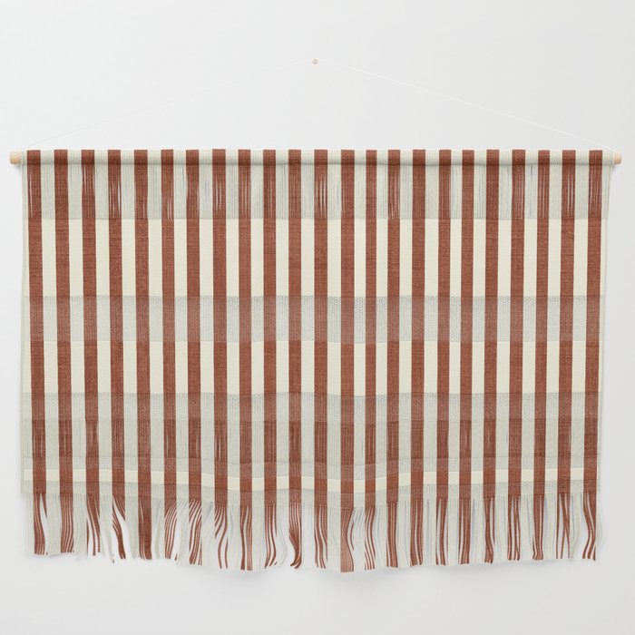 Pinstripe in Rust Wall Hanging Gallery Image 2