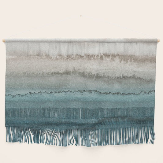 WITHIN THE TIDES - CRASHING WAVES TEAL Wall Hanging Gallery Image 2