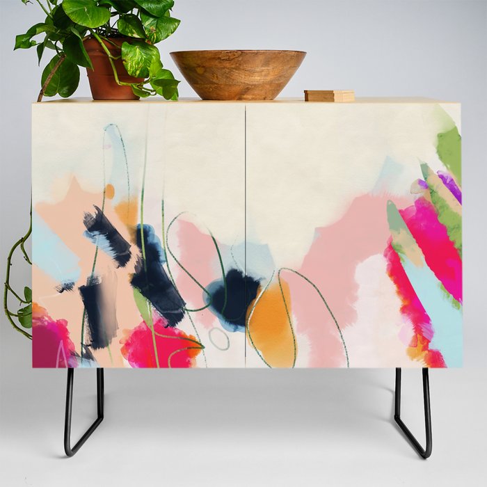 abstract art Credenza Gallery Image 2