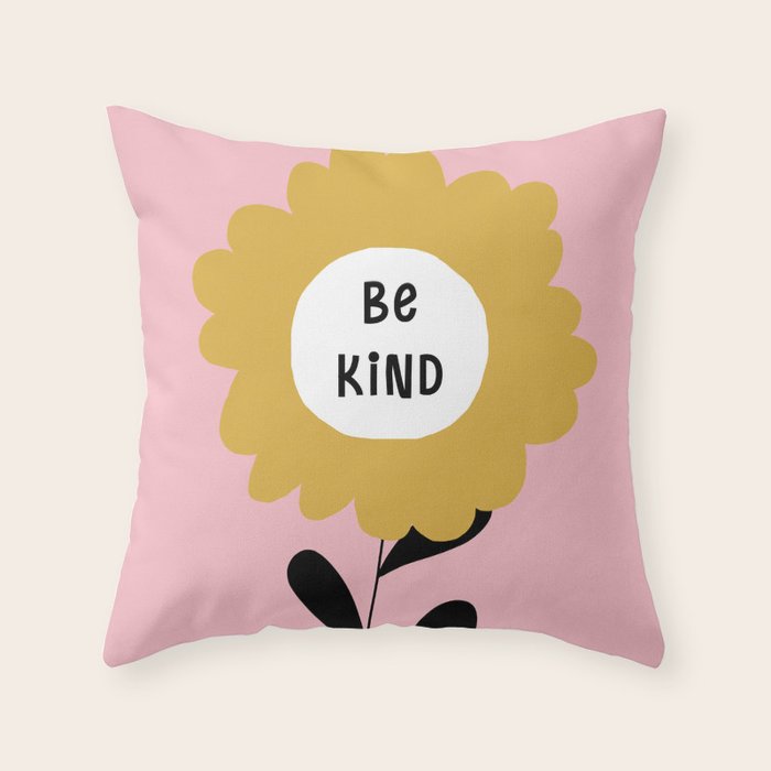 Be Kind Throw Pillow Gallery Image 5