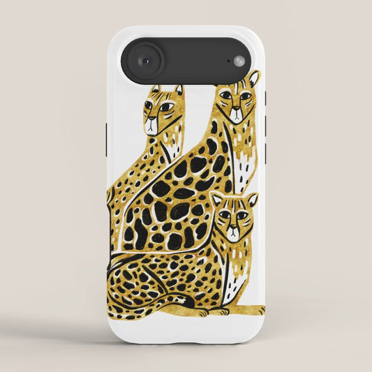 Gold Cheetahs iPhone Case Gallery Image 2