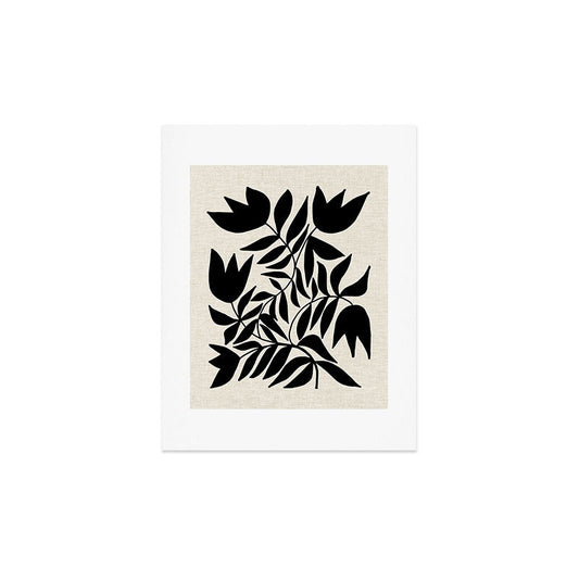 Triple Lip Vining Tulip Art Print Gallery Image 2
