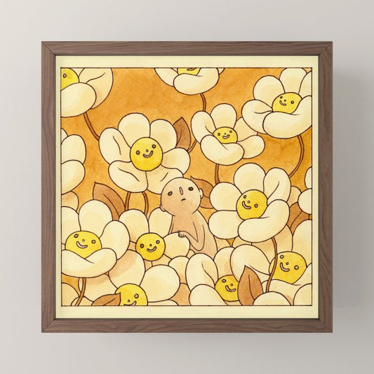 Watercolor Test (Yellow) Mini Art Print Gallery Image 2
