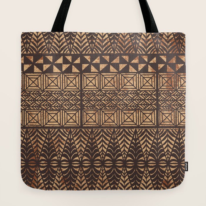 UrbanNesian Tongan Ngatu Tote Bag Gallery Image 2