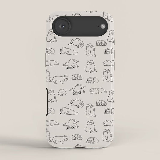 More Sleep English Bulldog iPhone Case Gallery Image 2