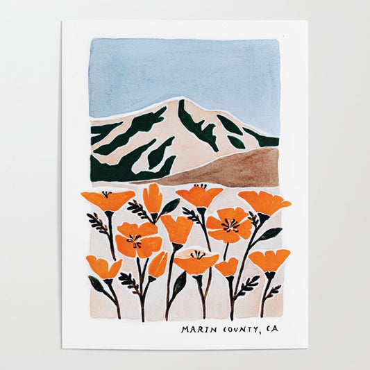 Marin County Print Poster Gallery Image 2