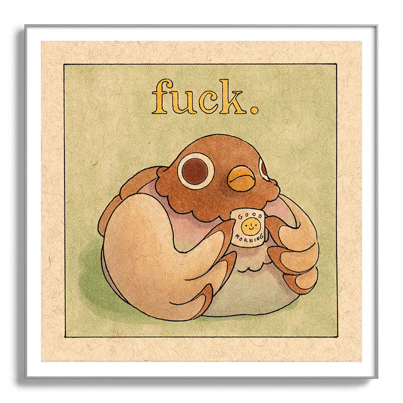 'Fuck' Pigeon 06 Framed Art Print Gallery Image 41