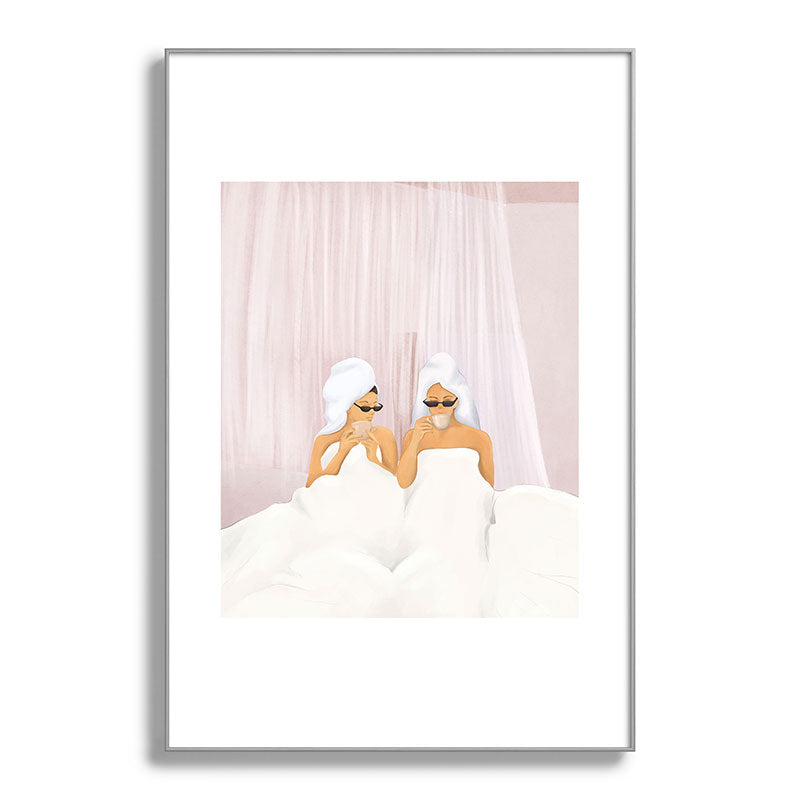 Morning with a friend Framed Art Print Gallery Image 101
