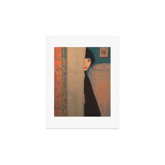Behind the Painted Door Art Print Gallery Image 2